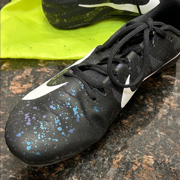 Nike Zoom Rival S Black Indigo Fog Speckle Track Shoes - Mens Sz 12 - Picture 2 of 10